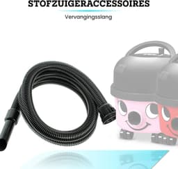 Somstyle Stofzuigerslang Geschikt voor Numatic Henry Stofzuiger - 32 MM - Stofzuigeraccessoires - 2.6 Meter - Zwart — thumbnail 2