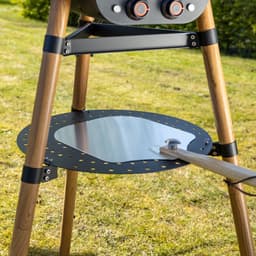 Pizza di Monti Fiorenza Wood - Elektrische Pizzaoven 400°C – Pizzasteen 13” – Pizza tot 30 cm – 2000W – Binnen & Buiten – Incl. Schep, Thermometer & Hoes – Houtlook — thumbnail 5