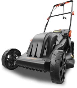 FUXTEC grasmaaier elektrisch FX-RME43, 43cm, 45L, hoogte 25-75mm, 1200W, 12kg, duw, bak inbegrepen, ideale tuin 220V — thumbnail 1