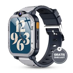 Trakidz Smartwatch kinderen - Jongen & meisje - Kinderhorloge - Gps - Horloge kids - grijs — thumbnail 1