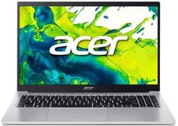 Acer Aspire Lite AL15-33P-C2GY Intel® N N150 Laptop 39,6 cm (15.6") Full HD 4 GB LPDDR5-SDRAM 128 GB SSD Wi-Fi 6 (802.11ax) Windows 11 Home in S mode Zilver — thumbnail 1