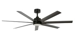 Plafondventilator Airfusion Atlanta Zwart 12W Led Ø 142cm Incl. Afstandsbediening — thumbnail 5