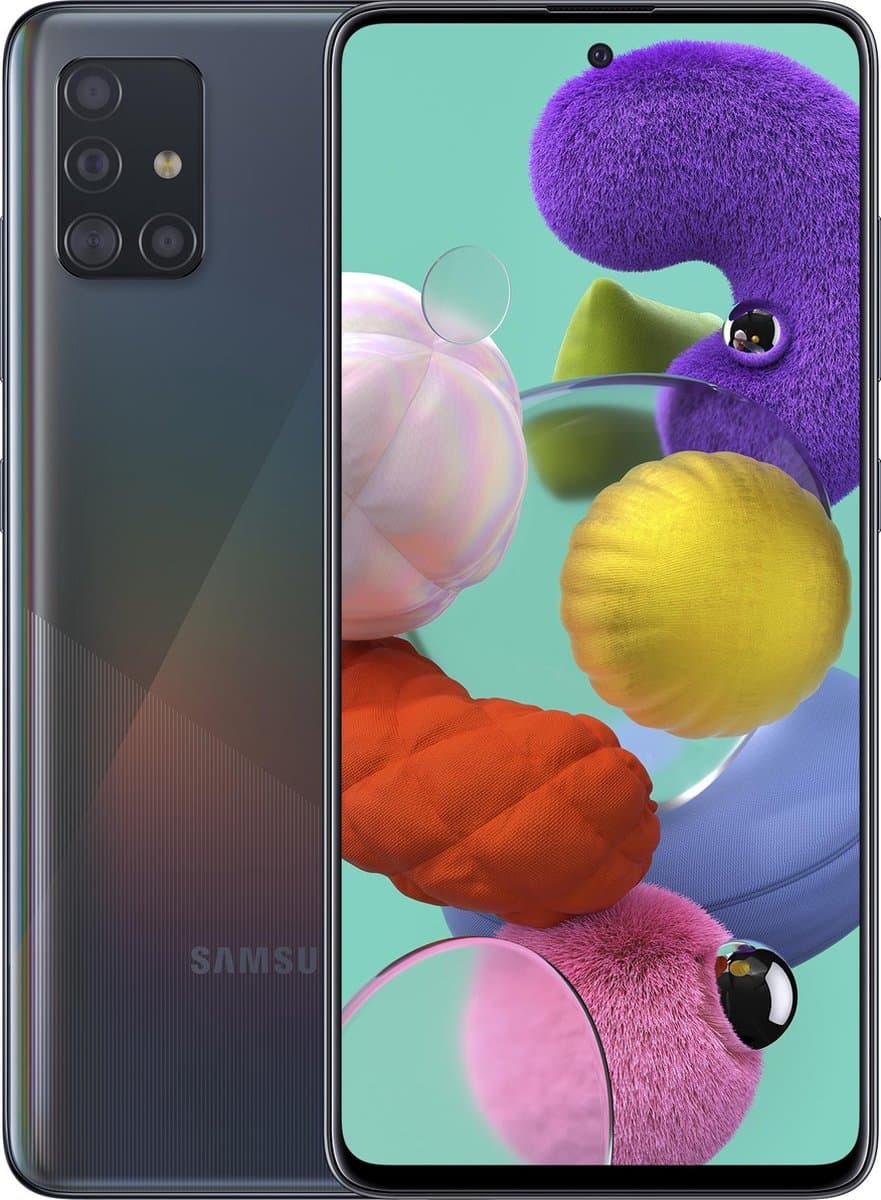 Samsung Galaxy A51 - 128GB - Zwart — afbeelding 1