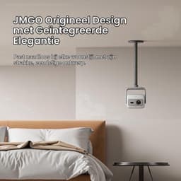 Beamer Plafondbeugel Grijs - Verstelbare Montage Voor Projectoren - Metaal - Lichtgewicht En Schokbestendig — thumbnail 4