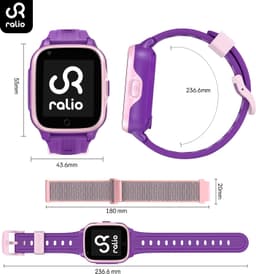 Ralio R5 GO - GPS horloge kind - 4G - Smartwatch Kinderen Met Simkaart - Video bellen& SOS-knop - GPS Tracker Kind - Schoolmodus - Waterdicht Kinderhorloge - Stappenteller, Geofencing -Cadeaus voor Jongens en Meisjes — thumbnail 3
