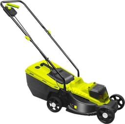 Elektrische Grasmaaier - Grasmaaier Gazonmaaier - Gazononderhoud - Borstelloze Motor - 45 L Opvangbak - Grijs — thumbnail 1