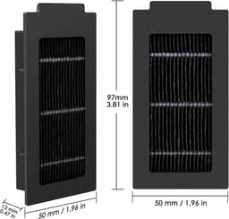 (5 stuks) T50 Pro vervangende HEPA-filters compatibel met ECOVACS DEEBOT T50 Pro/T50 Omni/T50 Pro Omni/T50 Max Pro Omni Robot Vacuüm, Vacuümfilter, Rechtop Filter, Canister Filter, Accessoires Kit — thumbnail 5