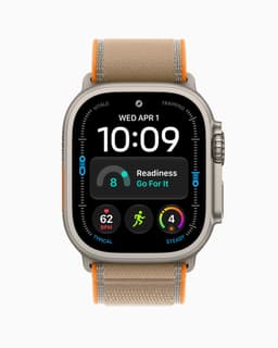 Apple Watch Ultra 4 GPs + Cellular 49mm Natural Titanium Case - Sand Trail Loop M/l Smartwatch — thumbnail 2