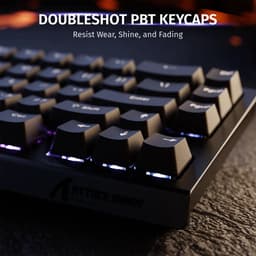 Attack Shark X68 HE Gaming Toetsenbord, Hall Effect, Compact 66 Toetsen - Wit — thumbnail 5