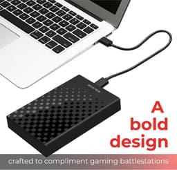 Externe Harde Schijf - Draagbare Opslag - Data Back-up - Plug en Play - 500 GB - Zwart — thumbnail 4