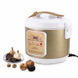 Veya Zwarte knoflookfermentatievat - Yoghurtmachine - Yoghurt maker - Knoflook fermenteren - 6 Liter - Energiezuinig - 90 W — thumbnail 1