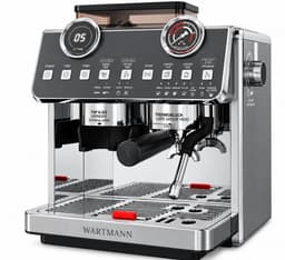 Wartmann WM-2502 EM Professionele Espressomachine (270279) met ingebouwde koffiemolen en draaibare stoompijp — thumbnail 2