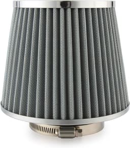 Auto Luchtfilter High Power Sport Mesh Cone Luchtinlaat Filter Chrome Afwerking Voor Auto Automobiel Racing — thumbnail 2