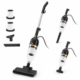 Stofzuiger-Steelstofzuiger met Snoer-Cyclonische Zakloze Stofzuiger 600W-3-in-1 Steelstofzuiger 900 ml Stofreservoir voor Dierenharen-Extra Filter — thumbnail 2