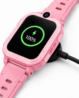 HOXO 4G Kinder Smartwatch Roze | GPS Horloge met SOS Noodknop | Bellen en Videobellen | Inclusief Camera | IP67 Waterdicht | SeTracker2 App | 1.83 Inch Touchscreen — thumbnail 3