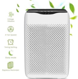 Luchtreiniger Wit - HEPA-Combifilter Met Actieve Koolfilter - 258 m³/h CADR - 36 m² Oppervlakte - Snoer Voeding - Voor Allergieën En Rookkamers — thumbnail 5