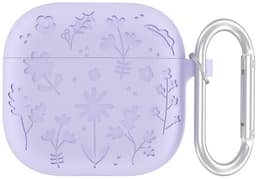 Geschikt voor Apple AirPods Pro 3 oordopjes hoes - Bluetooth oordopjes beschermhoes - compact en draagbaar - siliconen beschermhoes - verdikte beschermhoes - siliconen gegraveerde zachte hoes - beschermhoes voor oordopjes — thumbnail 1