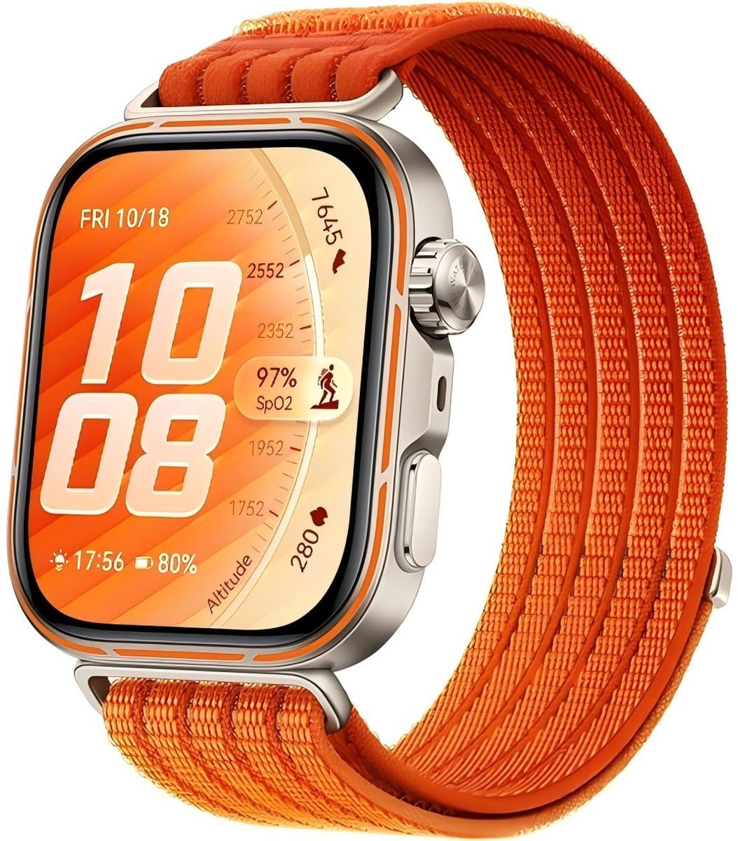 Huawei Watch Fit 5 Pro - Oranje - Smartwatch met 1.92" - ECG en GPS - Internationale Versie — afbeelding 1