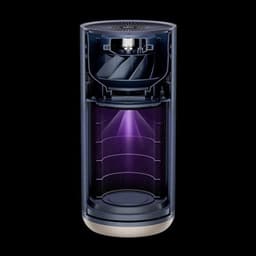 Smartmi - Luchtreiniger - 380m³/u PCADR - Ingebouwde UV-lamp - OLED-touchscreen - Laserdeeltjessensor - Slimme bediening - Zwart — thumbnail 4