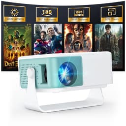 Mini Beamer – Native 720p – 1080p Ondersteuning – Automatische Keystone – 50% Zoom – 180° Draaib — thumbnail 1