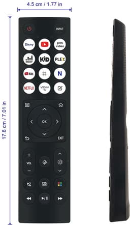 Voice Replacement Remote Control Compatible with 4K UHD Laser Cinema Projector — thumbnail 5