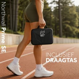 Northwall Massage Gun Elite inclusief Infrarood massagekop - Massage Pistool Inclusief Koffer en 7 Opzetstukken - Krachtig en Draadloos Sport en Relax Massage Apparaat — thumbnail 5