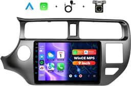 Boscer 2 Din Autoradio met Draadloos Apple CarPlay & Android Auto - Geschikt voor Kia Rio (2012-2014) - 9 Inch IPS Scherm - Bluetooth, Handsfree Bellen & FM Radio - Achteruitrijcamera & Microfoon — thumbnail 1
