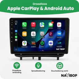 Navibop Autoradio geschikt voor Opel Corsa D 2007 t/m 2012 - Draadloos Apple CarPlay & Android Auto - 9 inch touchscreen - Android 15 - 4GB/64GB - Navigatie - Bluetooth - DAB+ ready - 2 din - 2007 2008 2009 2010 2011 2012 — thumbnail 5