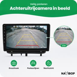 Navibop Autoradio geschikt voor Opel Corsa D 2007 t/m 2012 - Draadloos Apple CarPlay & Android Auto - 9 inch touchscreen - Android 15 - 4GB/64GB - Navigatie - Bluetooth - DAB+ ready - 2 din - 2007 2008 2009 2010 2011 2012 — thumbnail 3
