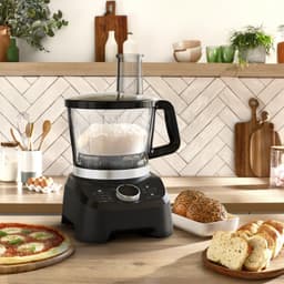 Moulinex DoubleForce Foodprocessor, 1000 W, 28 Functies, Kom 3 L, Blender, Zwart, FP8318F0 — thumbnail 2