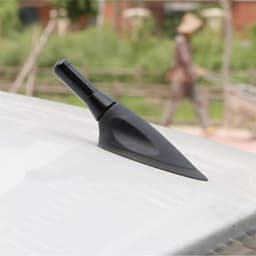 Antenne - Auto antenne - Carbon fiber antenne - Korte antenne universeel -Zwart — thumbnail 2