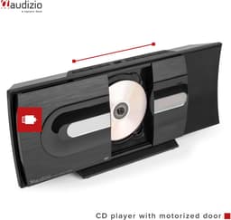 Stereo Set- met CD-Speler en Radio - Audizio Tours - Bluetooth - USB - AUX — thumbnail 5