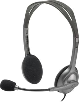 Logitech H110 headset - Dubbele 3,5MM aansluiting - Grijs — thumbnail 1