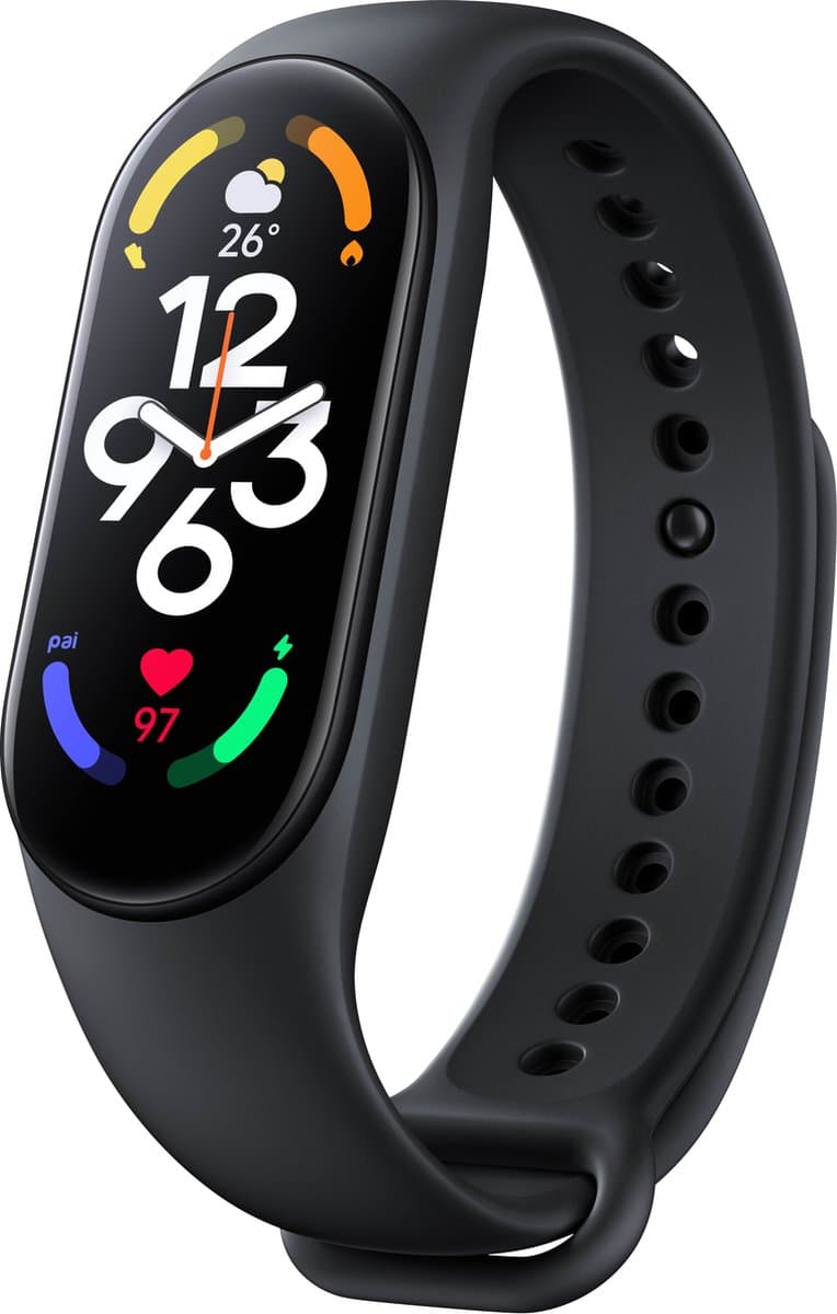 Xiaomi Mi Band 7 - activity tracker - horloge met stappenteller - Europese variant - Zwart — afbeelding 1