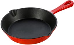 Grand Feu - Geëmailleerde gietijzeren pan - 25 cm - rood — thumbnail 5