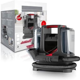 Krachtige Nat En Droog Stofzuiger - Tapijt En Bekleding Reiniger - Waszuiger Voor Grondige Reiniging - Effectieve Schoonmaak Van Tapijten - Autostoelen En Stoffen Meubels - Antraciet Rood — thumbnail 4