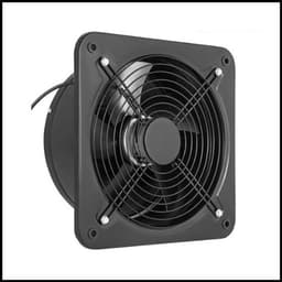 Industriële Ventilatie Afzuigventilator 12 inch – 2800 RPM – 2850 m³/h Luchtverplaatsing – Stille & Krachtige Extractor – Voor Werkplaats, Restaurant & Magazijn — thumbnail 1