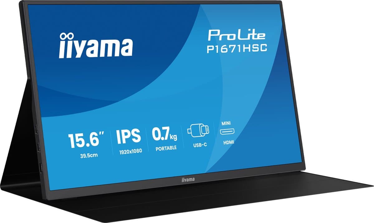 iiyama ProLite P1671HSC-B1 ledmonitor — afbeelding 1