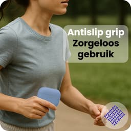 Hoesje - Geschikt voor Apple Airpods Pro 3 - Siliconen Hoes met Clip - Silicone Case Cover - Lichtblauw — thumbnail 5