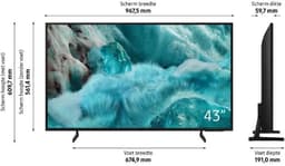 Samsung QE43Q7F2AU - 43 inch - 4K QLED - 2025 - Buitenlands model — thumbnail 3