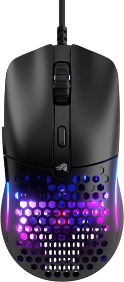 Glorious Gaming Model O Eternal - Bedrade Gaming Muis - 12K DPI - Ultralicht 55 g - Optisch - RGB - Zwart — thumbnail 1