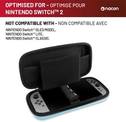 Stevige Beschermhoes Maat L voor Nintendo Switch 2 - Starterpack - Blauw — thumbnail 4