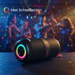 Sonume Base - Draagbare Bluetooth Speaker - 8 Uur Speeltijd - 40 Watt - Draadloze Muziek Box - IPX5 Waterbestendig - Krachtige Bass - Speaker Bluetooth - Bluetooth Box - Portable Speaker - Zwart — thumbnail 4
