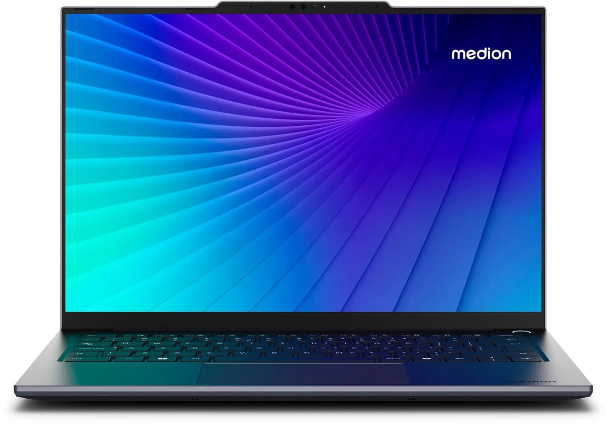 MEDION Signium 14 S1 - OLED - laptop - Intel® Core™ 5 120U processor -14" 2,8K OLED-scherm - 512 GB SSD - 16 GB RAM — afbeelding 1