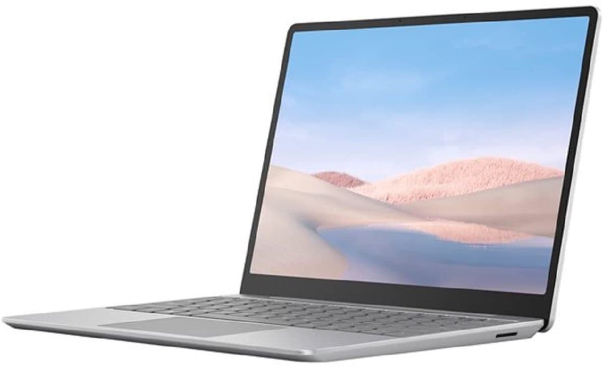 Surface Laptop GO (256GB SSD | 16GB RAM | i5-1035G1 | Platinum | UK - QWERTY) — afbeelding 1