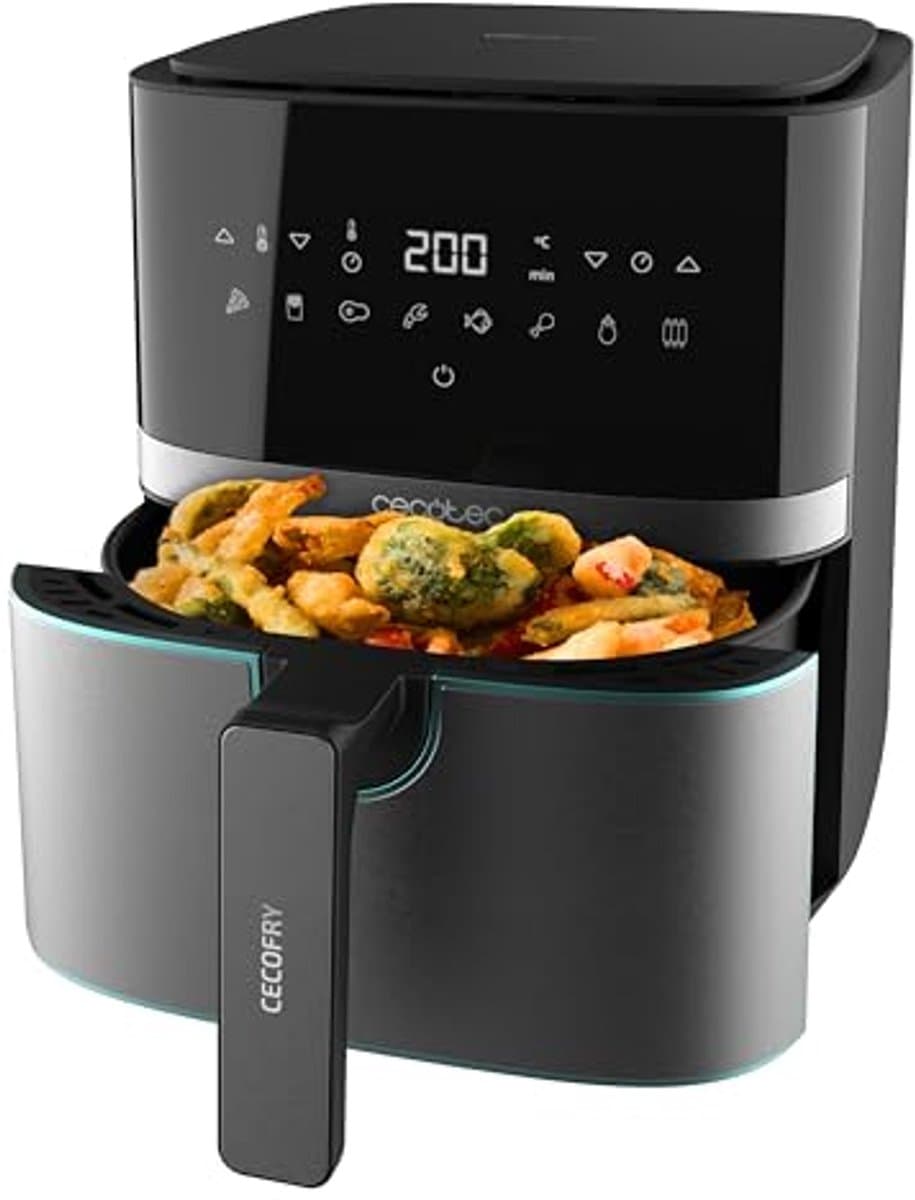 Hot Air Fryer 5.5 Liter - Compact en Digitale Dieet Frituurpan — afbeelding 1