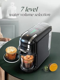 HiBrew 5-in-1 Koffiecupmachine – Meerdere Capsules – Heet/Koud – 19Bar – 1450W – Zwart — thumbnail 2