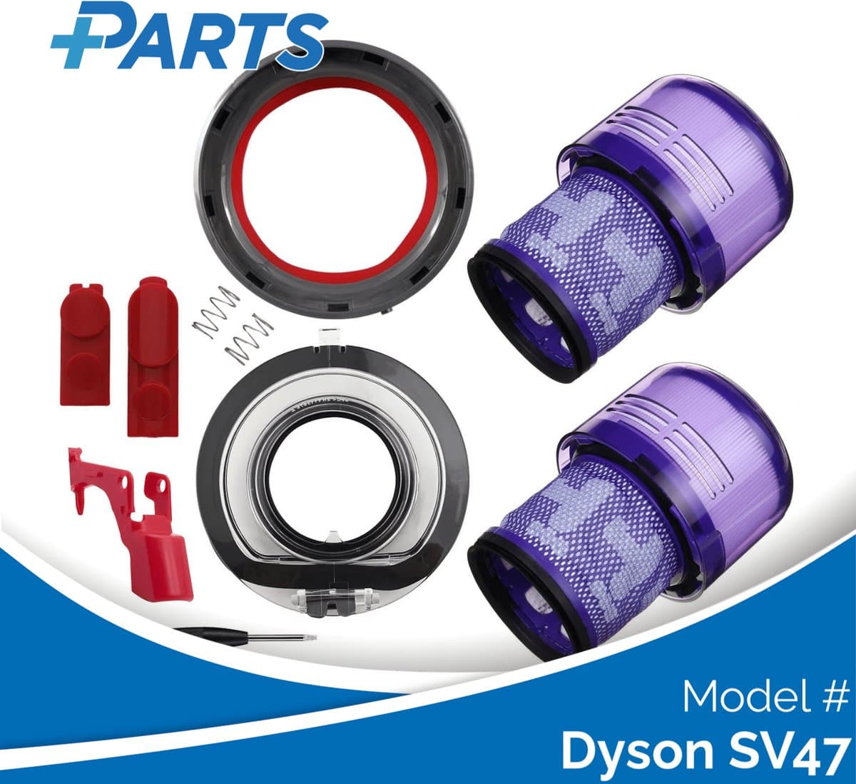Dyson SV47 Onderhoudsset (Plus.Parts® alternatief voor 970013-02) — afbeelding 1