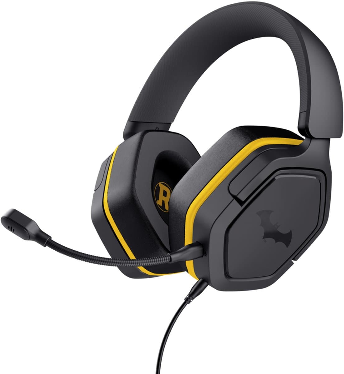 Trust GXT 492BM Carus - Gaming Headset - Bedraad - 50mm Drivers - Over-ear - Batman Zwart — afbeelding 1