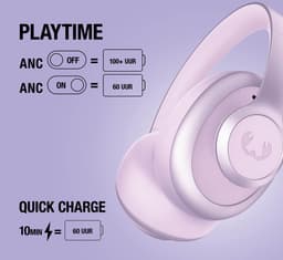 FRESH 'N REBEL Clam Ace 2 Over-ear Draadloze hoofdtelefoon met Noise-cancelling Dreamy Lilac — thumbnail 4
